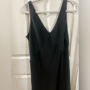 Silky Black Dress
